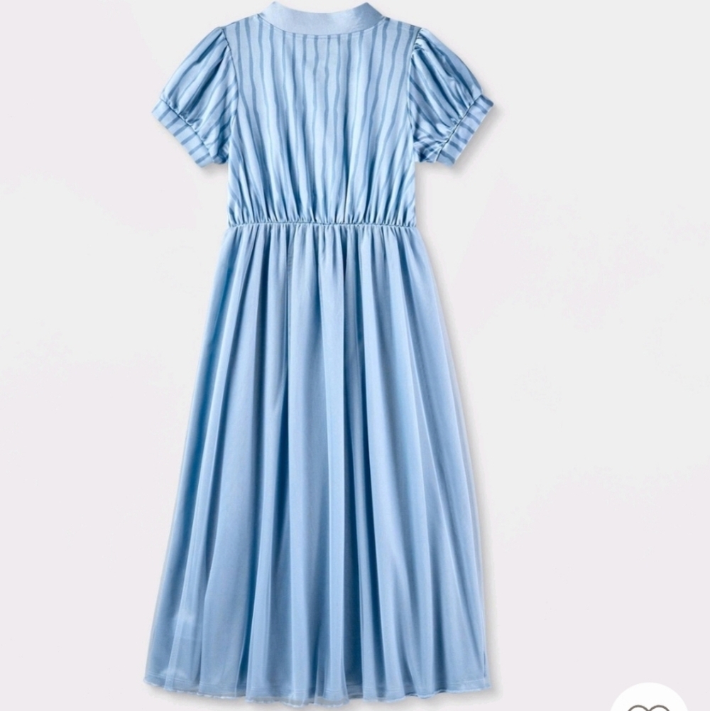 Girls' Beetlejuice Astrid Blue Dress-Up NightGown - Size XS - Picture 2 of 5